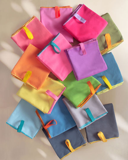 Rythmos Urban Πετσέτα Microfiber Σώματος Κόκκινη 160x90εκ.
