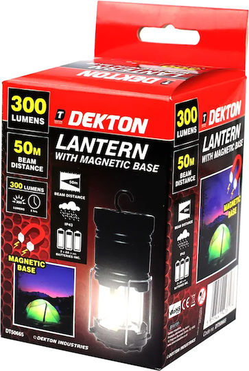Dekton Battery Led Lantern for Camping Foldable 300 Lumen