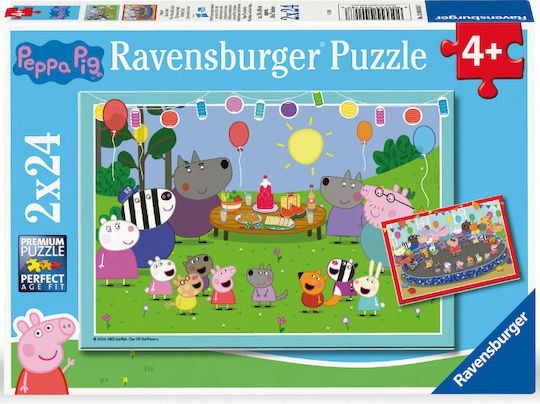 Puzzle Pentru Copii Petrecerea Peppa 48 Piese Ravensburger