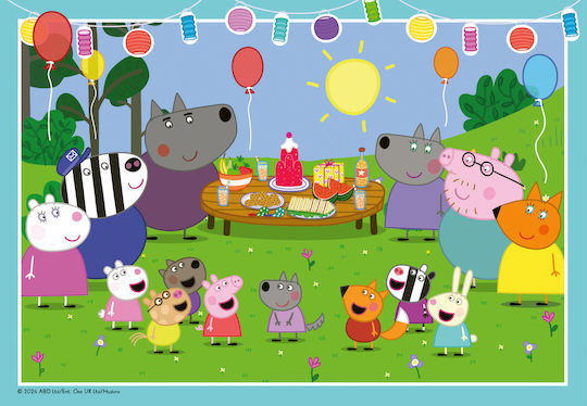 Puzzle Pentru Copii Petrecerea Peppa 48 Piese Ravensburger