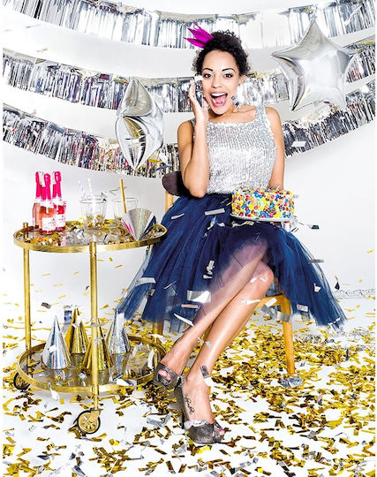 Confetti Cannon Gold