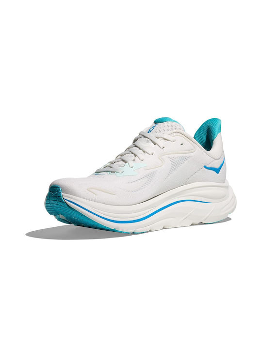 Clifton 10 Ανδρικά Αθλητικά Παπούτσια Running White / Skyward Blue