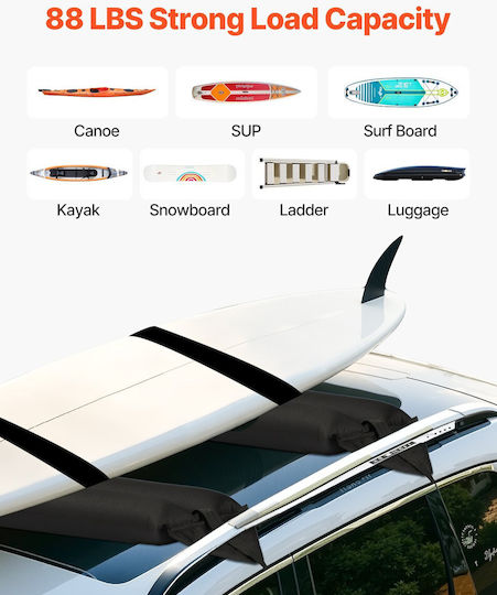 Vevor Kayak Transport Bases for Car Roof Rack