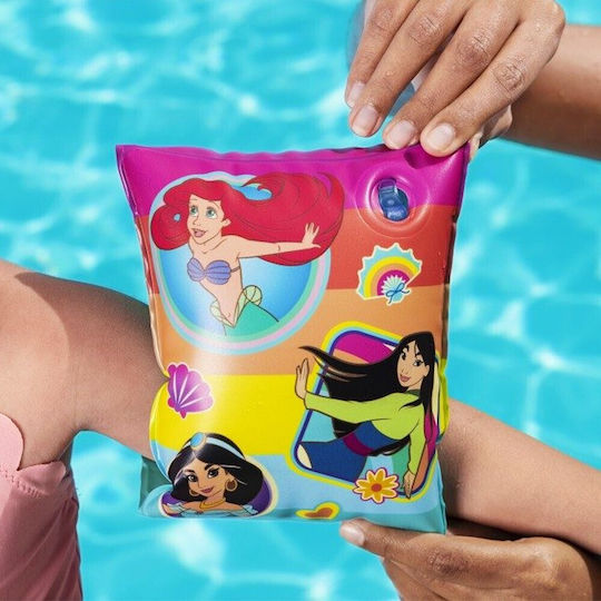 Bestway Swimming Armbands from Vinyl 3-6 years Princesses 23x15cm. Colorful