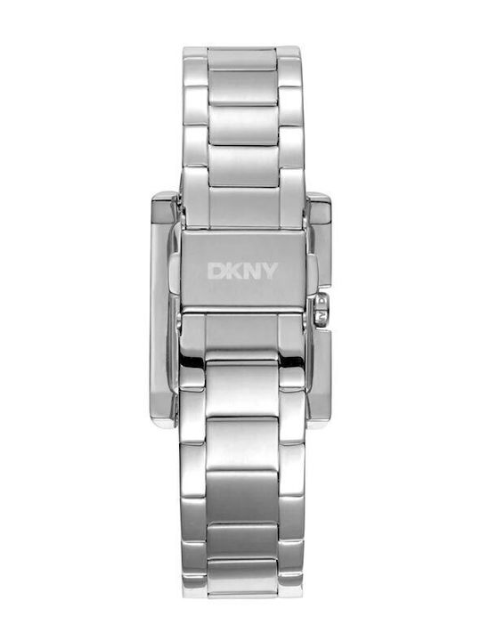 DKNY Women's Watch Chronograph with Silver Metal Bracelet