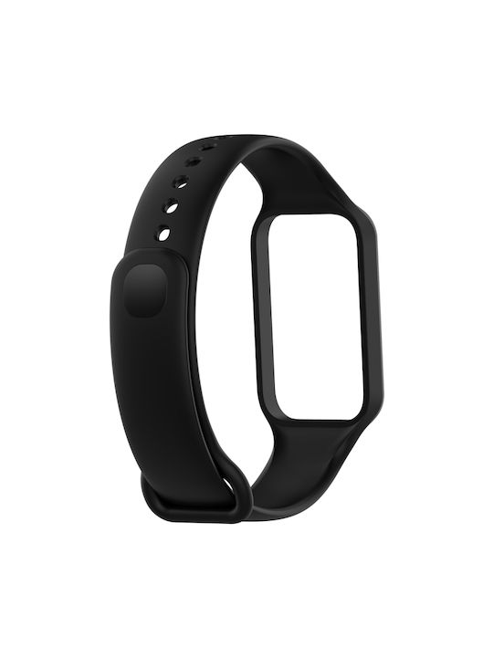 Каишка Силикон Черен (Redmi Smart Band 2 - Редми Смарт Банд 2)