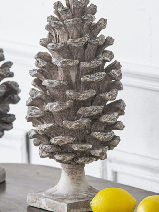 Decorațiune de Crăciun Plastic Braduleț Conul 18cm. Verde