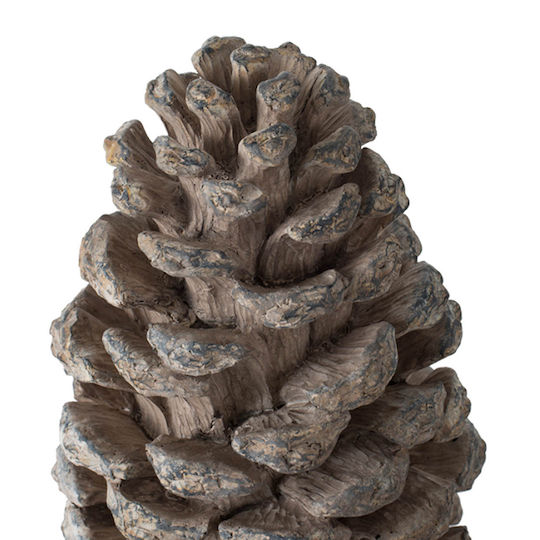 Christmas Decorative Plastic Tree Cone 18cm Green