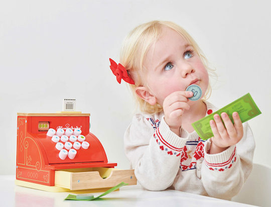Le Toy Van Kinderspielzeug Registrierkasse aus Holz für 3+ Jahre
