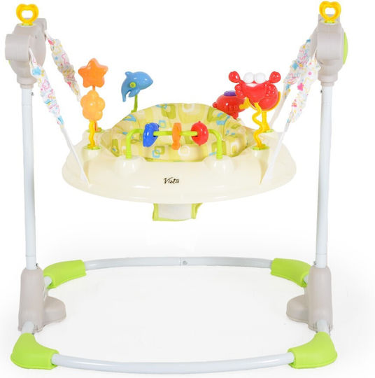 Moni Baby Jumper Vista Cu Muzică Lumină Și Sunete Pentru 6+ Luni
