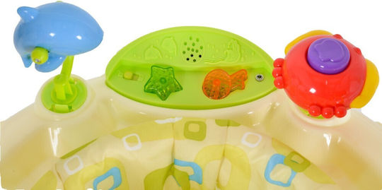 Moni Baby Jumper Vista Cu Muzică Lumină Și Sunete Pentru 6+ Luni
