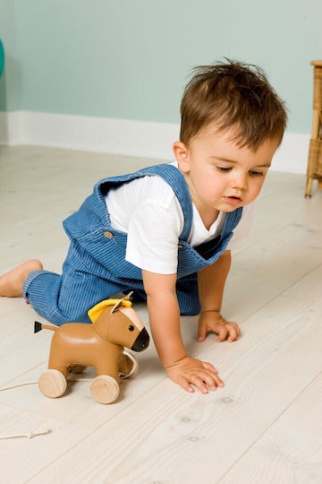 Baby to Love Pull-Along Toy Pull-along Horse made of Fabric for 12++ Months