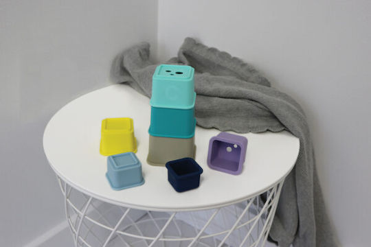 Bbluv Stacking Toy made of Silicone for 3++ Months