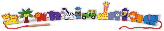 Viga Toys Παιχνίδι με Κορδόνια από Ξύλο