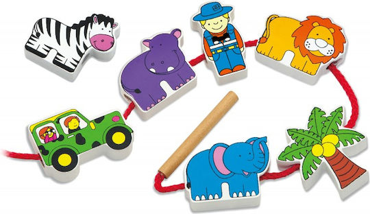 Viga Toys Παιχνίδι με Κορδόνια από Ξύλο