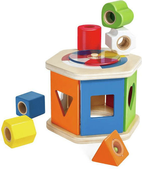 Hape Παιχνίδι Ταξινόμησης Σχημάτων Early Explorer από Ξύλο με Μουσική για 12+ Μηνών