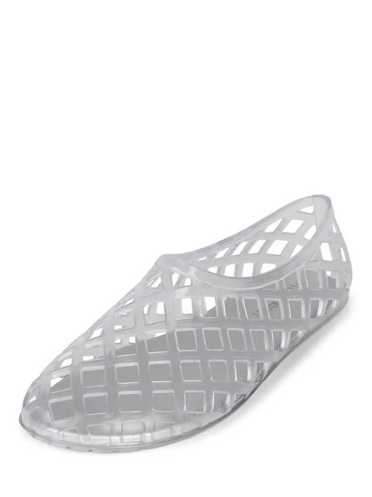 Γυναικεία Flats Μπαλαρίνες Jeffrey Campbell Jellz White 010100425900239 Γυναικεία Flats Μπαλαρίνες Jeffrey Campbell Jellz White 010100425900239