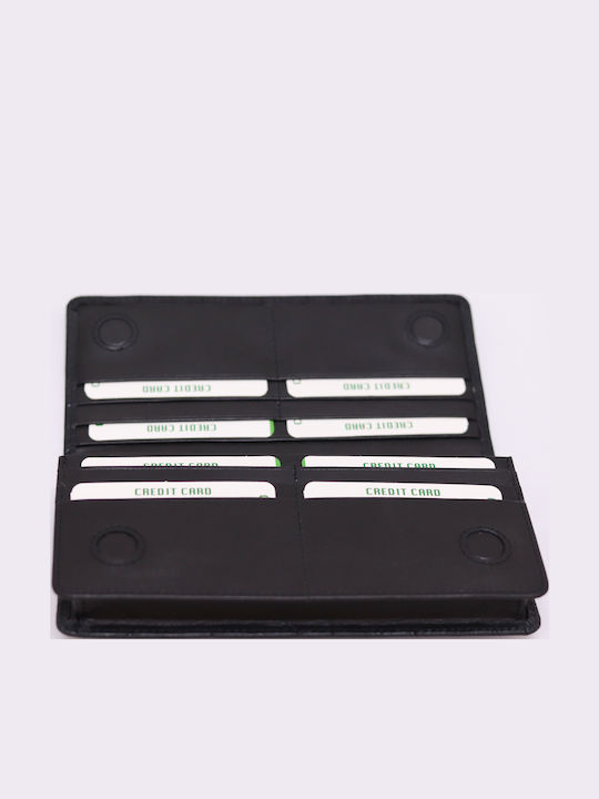 Small Leather Women's Wallet Classic Black