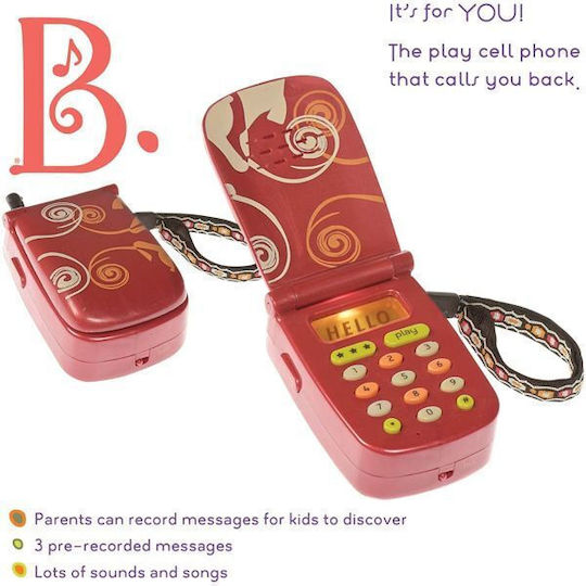 Battat Spieltelefon mit Musik und Geräuschen