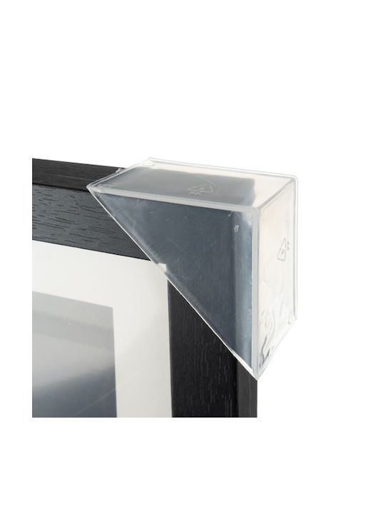 Kruzzel Plastic Photo Frame with Black Frame