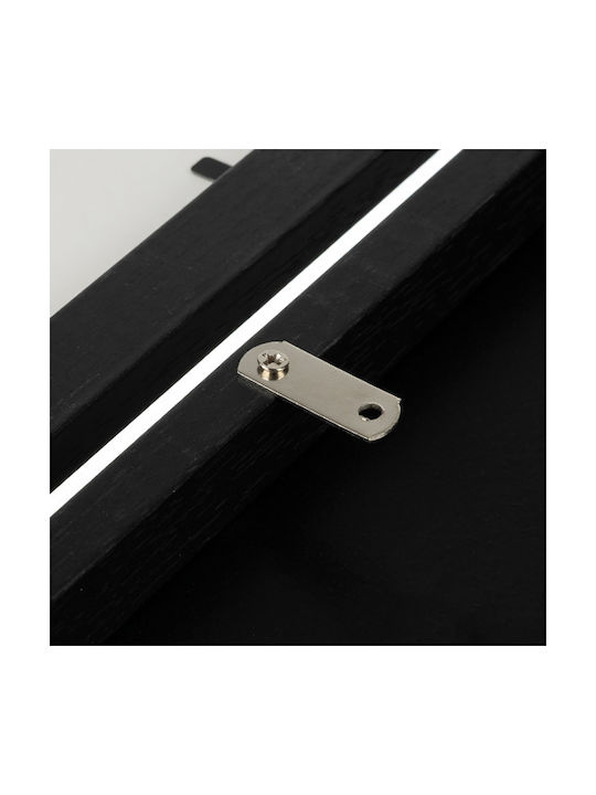 Kruzzel Plastic Photo Frame with Black Frame