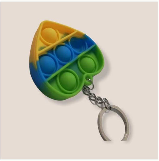 Pop it Fidget Breloc Silicon Multicolor