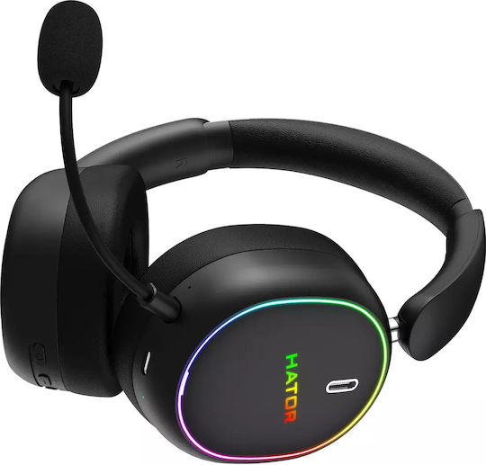 HATOR Phoenix 2 Ασύρματο Over Ear Gaming Headset με σύνδεση Bluetooth / USB
