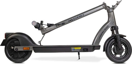 FreeWheel Trotinetă Electrice cu Viteza Maximă de 25km/h și Autonomie Maximă de 50km în Culoare Gri