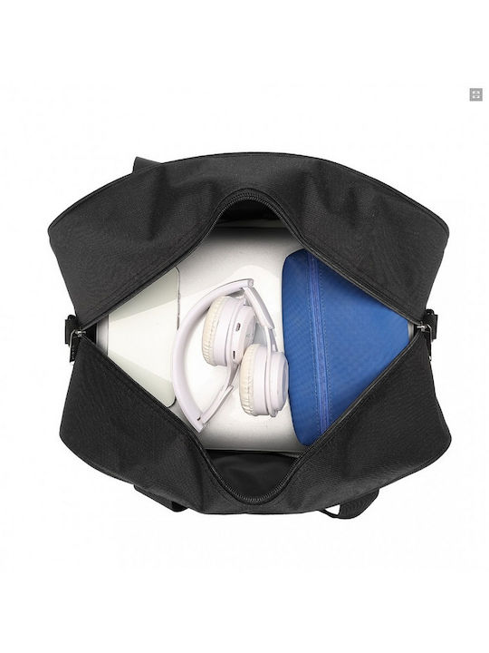 Miss Lulu Shoulder / Handheld Bag for Laptop Black TVK2456-BK