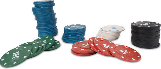 Action One Set 500 Numbered Poker Chips In Metallic Box 4 G