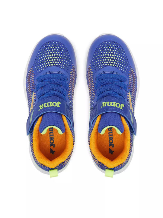 Kids Sneakers with Scratch Blue