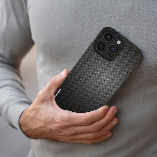 Sonique Carbon Series Case for Motorola Edge 50 Fusion 5G Grey