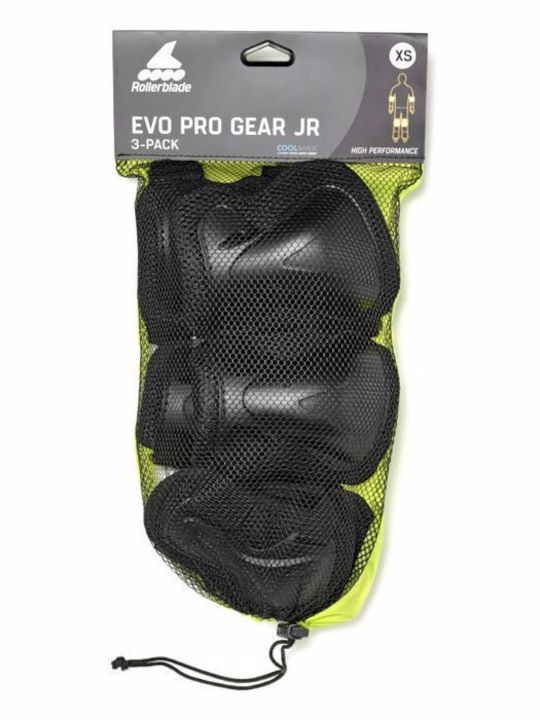 Rollerblade Παιδικές Επιγονατίδες για Rollers Μαύρες