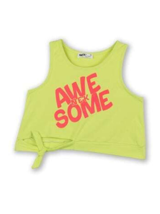 Nek Kids Wear Παιδικό Σετ με Σορτς Λεμονί 2τμχ