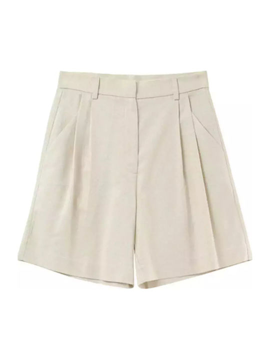 Damen Bermuda Ecru