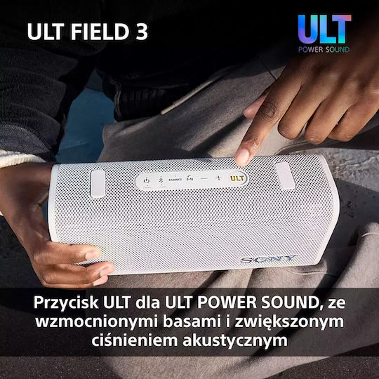 Sony ULT FIELD 3 Wasserdicht Bluetooth-Lautsprecher 27W mit Akkulaufzeit bis zu 24 Stunden Schwarz