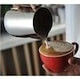 Cana de lapte gradată, cană pentru spumare lapte, stil barista cappuccino, cu mâner, 600 ml, oțel inoxidabil