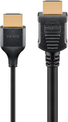 Goobay HDMI 2.1 Ultra High Speed 48Gbps 4K 120Hz HDR VRR Cable HDMI male - HDMI male 2m Μαύρο