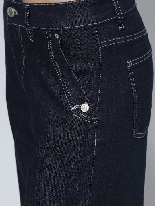Γυναικείο Jean Παντελόνι σε Wide Γραμμή Navy
