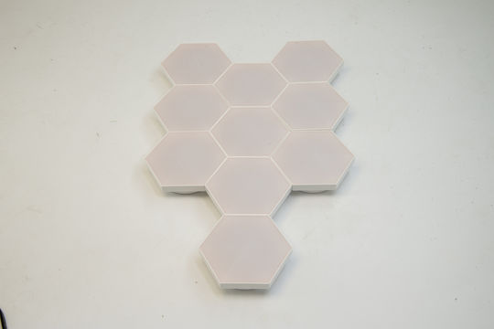 Διακοσμητικό Φωτιστικό Smart LED RGB Hexagon
