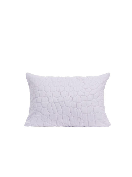 Nima Nala Σετ Μαξιλαροθήκες Καπιτονέ Wild Lilac / Gray 52x72εκ.