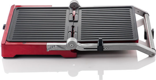 Gruppe Sandwich Maker Grill with Removable Plates 2000W Red