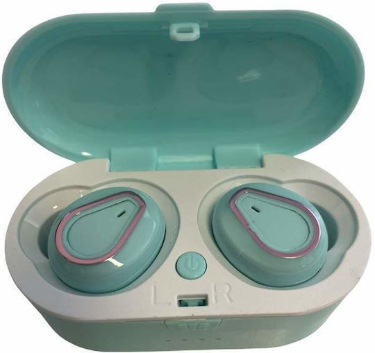 In-ear Bluetooth Handsfree Earphones with Sweat Resistance Blue