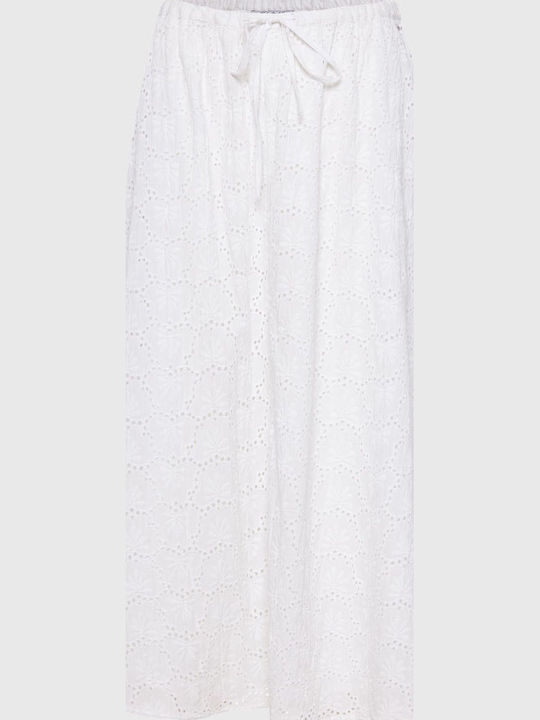 Midi Skirt White