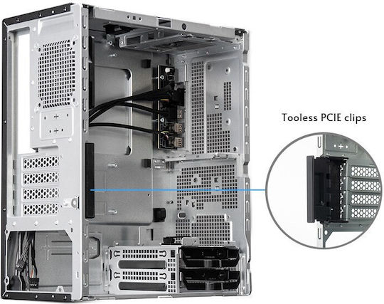 Chieftec BS-20B-OP Midi Tower Κουτί Υπολογιστή Μαύρο