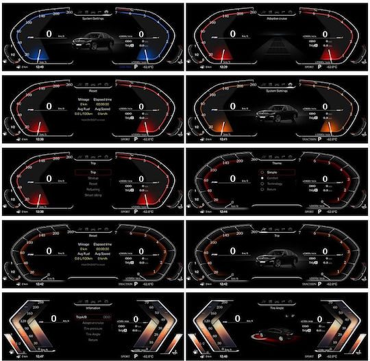 Digital IQ Car Dashboard Head Up Display Digital Instrument