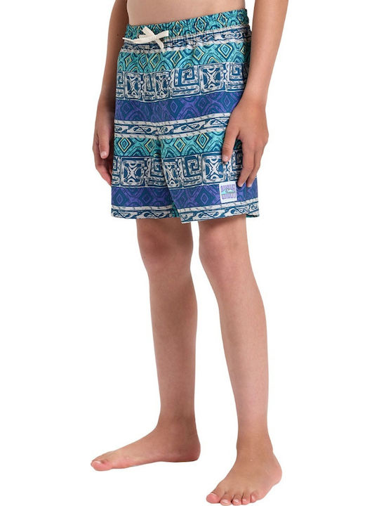 Quiksilver Surfsilk Kids Swimwear Swim Shorts Dusted Peri