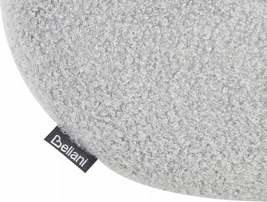 Beliani Μαξιλάρι Καναπέ Gray 30x30εκ.