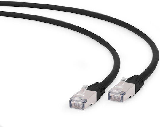 Gembird S/FTP Cat.6 (Gigabit) Καλώδιο Δικτύου Ethernet 5m Μαύρο