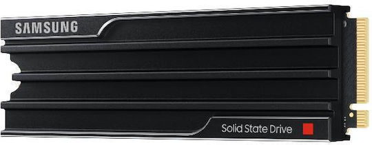 Samsung 9100 Pro SSD 1TB M.2 Type with PCI Express 5.0 Connection and Heatsink MZ-VAP1T0CW